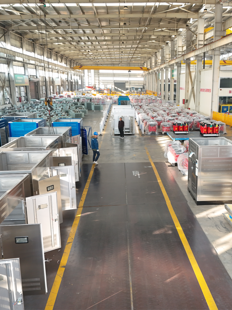OMEGA Transformer factory and distribution transformer production